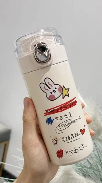 320ml Kawaii Bear Korean Thermos Flask