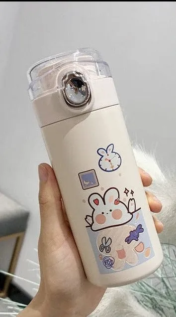 320ml Kawaii Bear Korean Thermos Flask