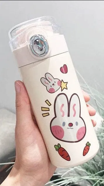 320ml Kawaii Bear Korean Thermos Flask