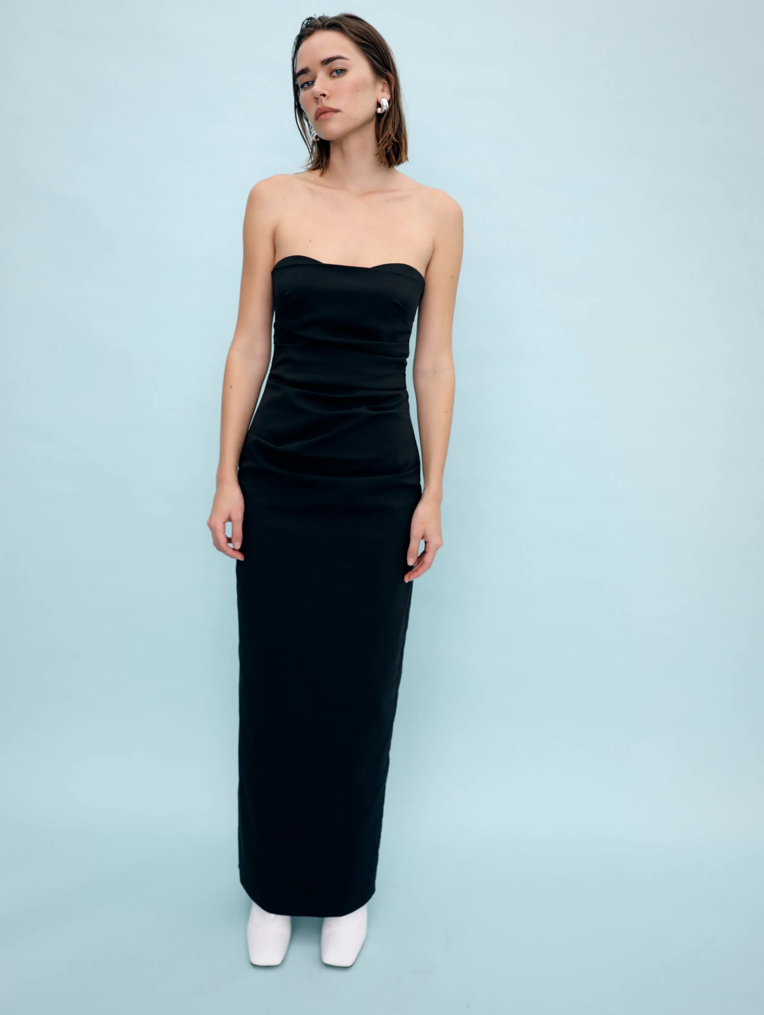 Alba Strapless Gown