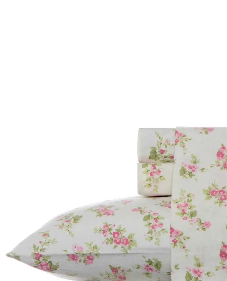 Audrey Flannel Sheet Set