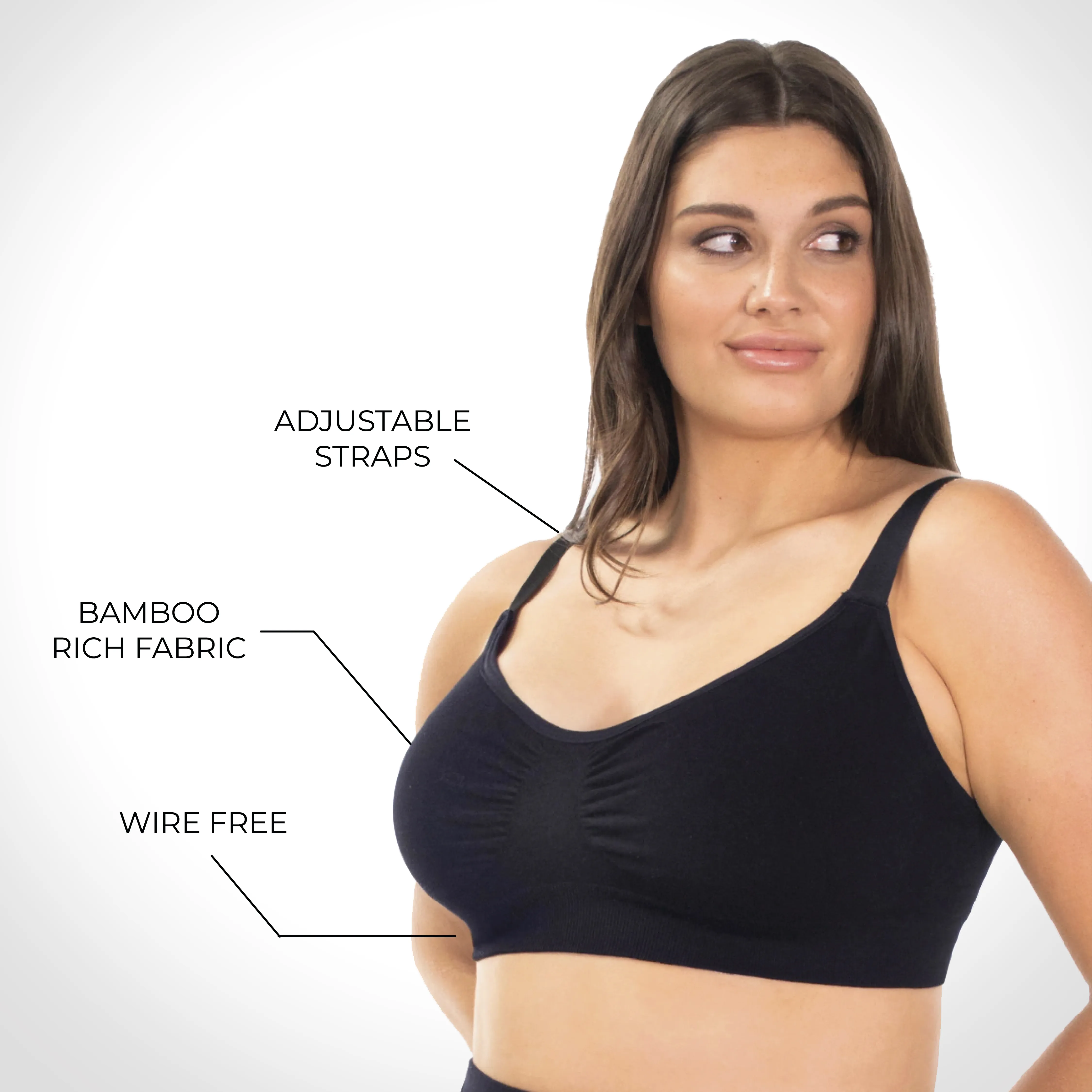 Bamboo Comfort Wire Free T-Shirt Bra