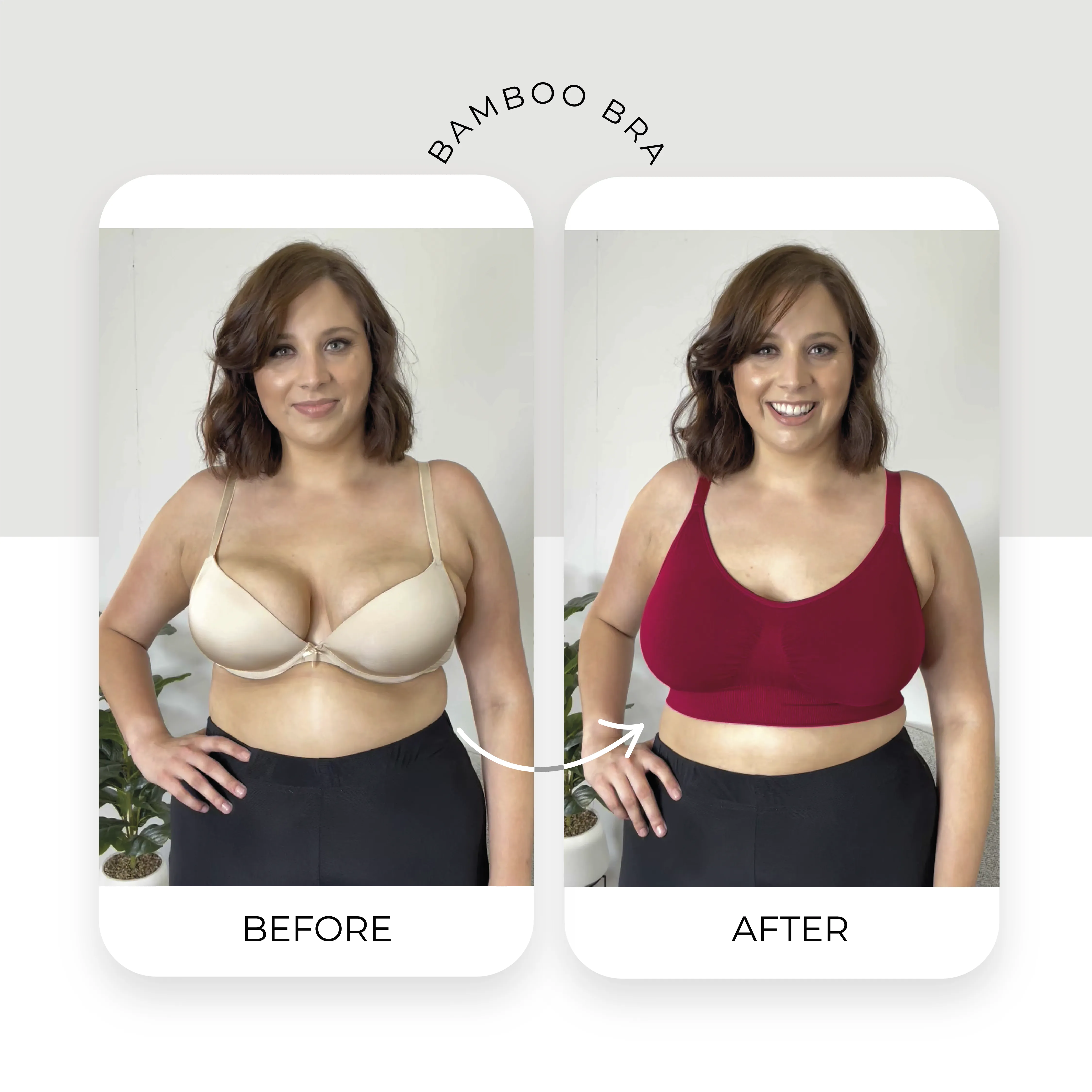 Bamboo Comfort Wire Free T-Shirt Bra