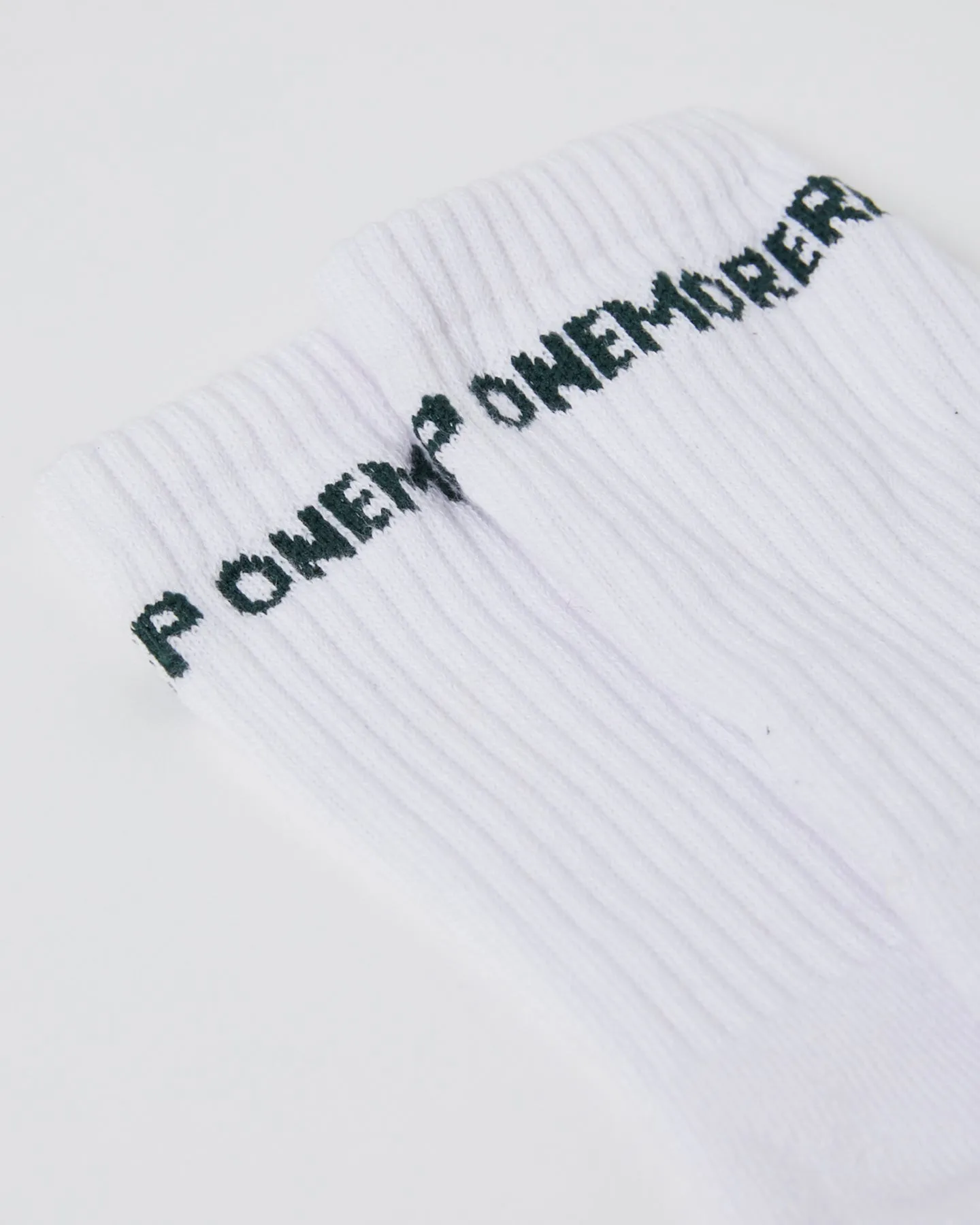 Black OMR Crew Socks