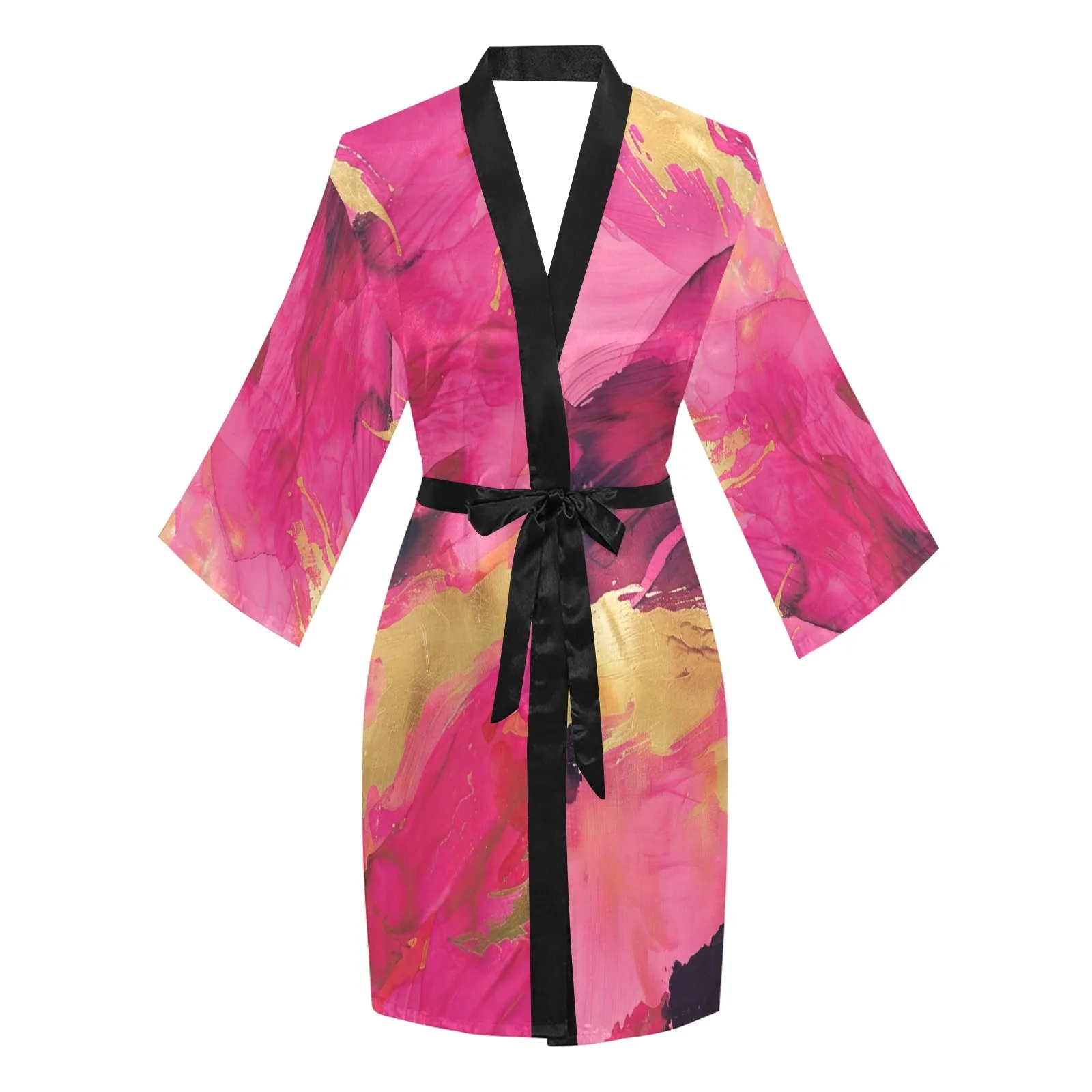 Blaze Long Sleeve Kimono Robe