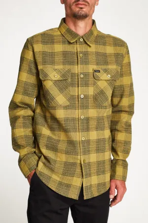 Bowery L/S Flannel - Avocado