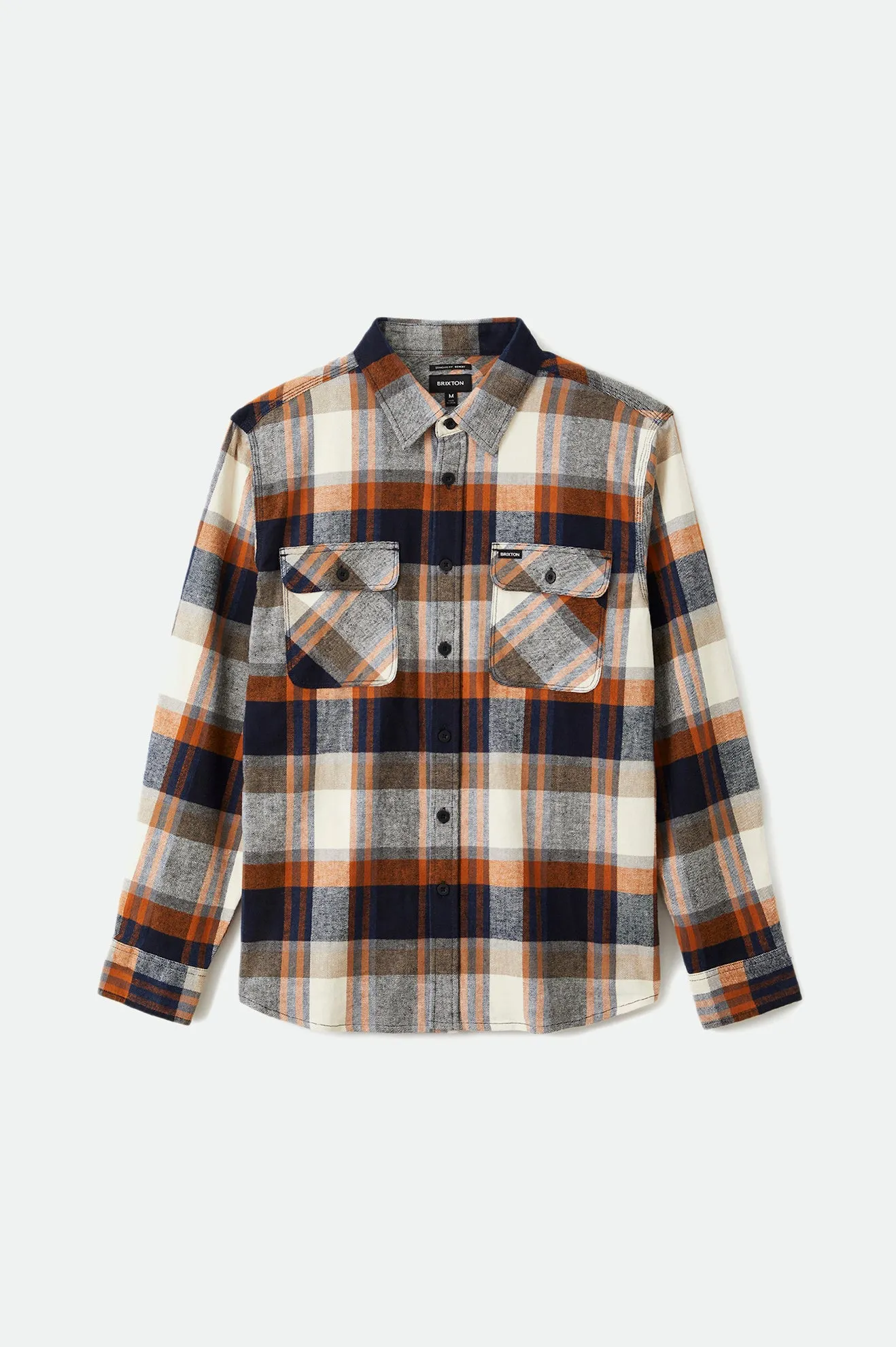 Bowery L/S Flannel - Joe Blue/Off White