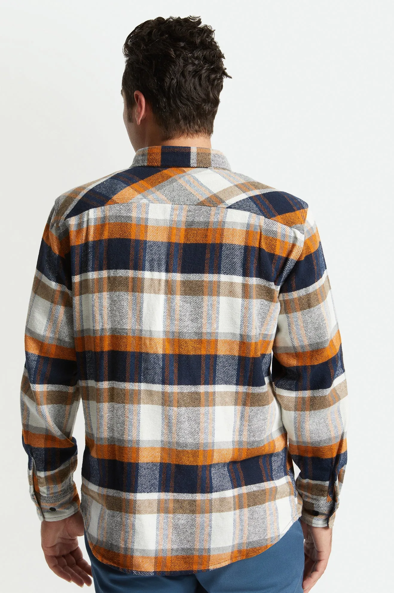 Bowery L/S Flannel - Joe Blue/Off White