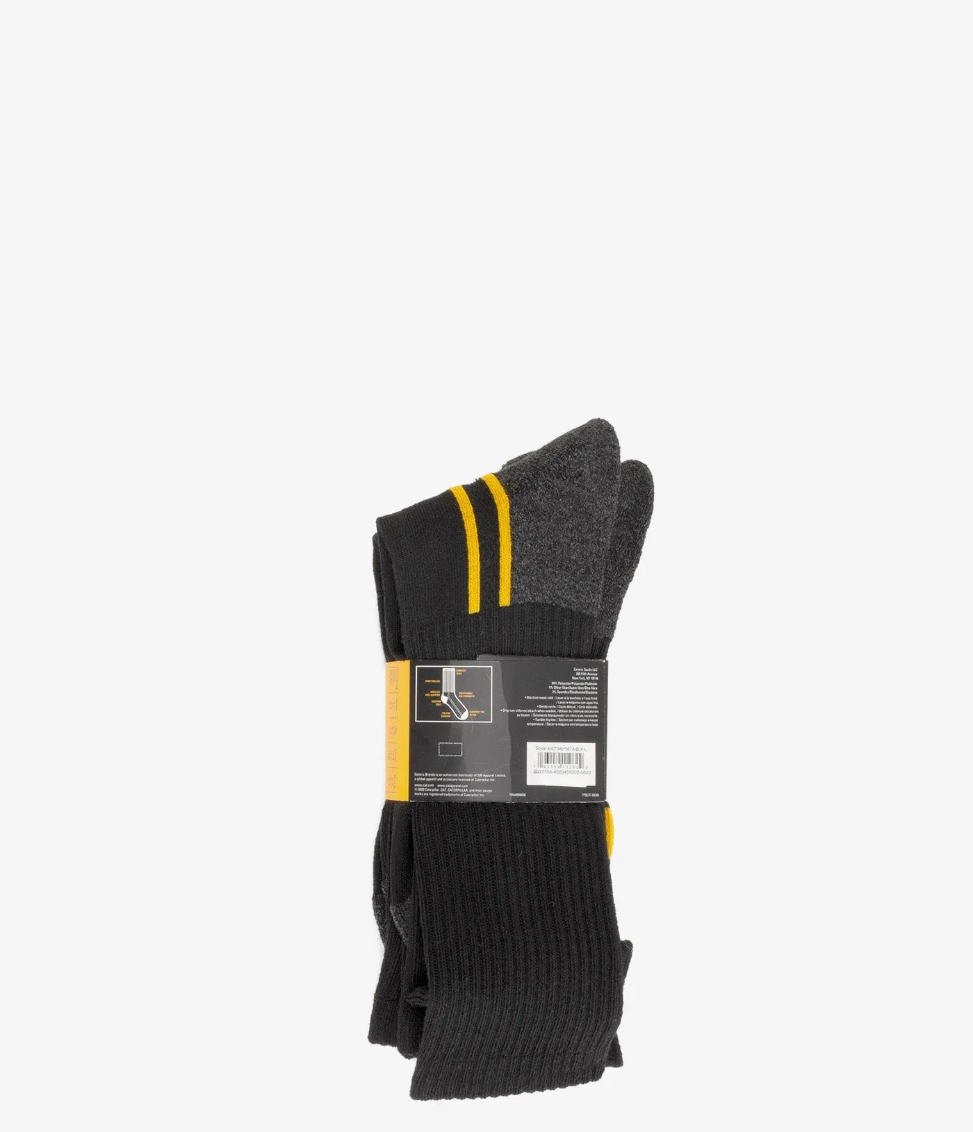 CAT Apparel 3 Pack Midweight Boot Socks - Men