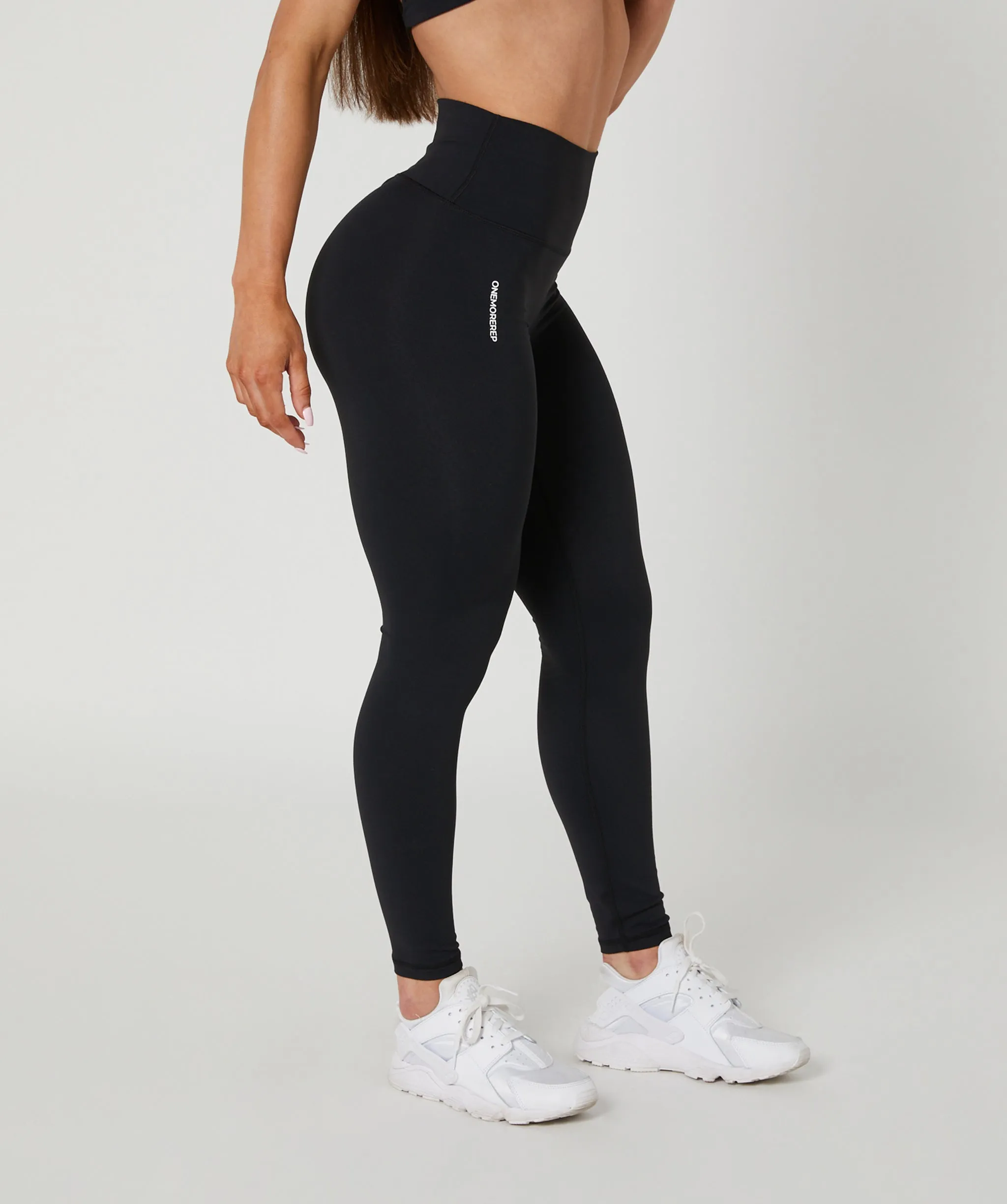 Core Scrunch Leggings - Full Length - Black