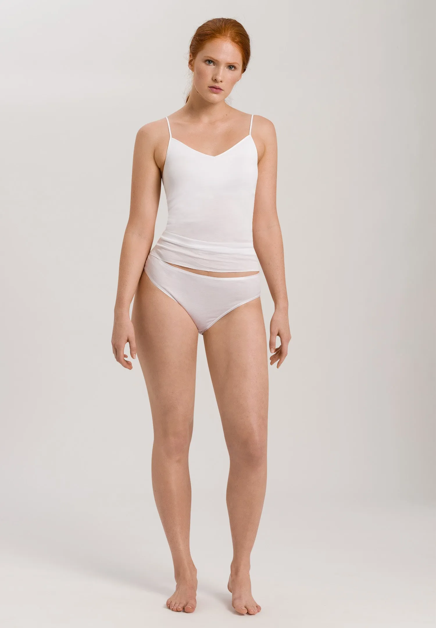 Cotton Seamless Padded Cotton Camisole | White 71605-101