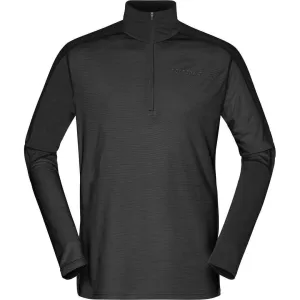 Equaliser - Merino Zip Neck - Caviar