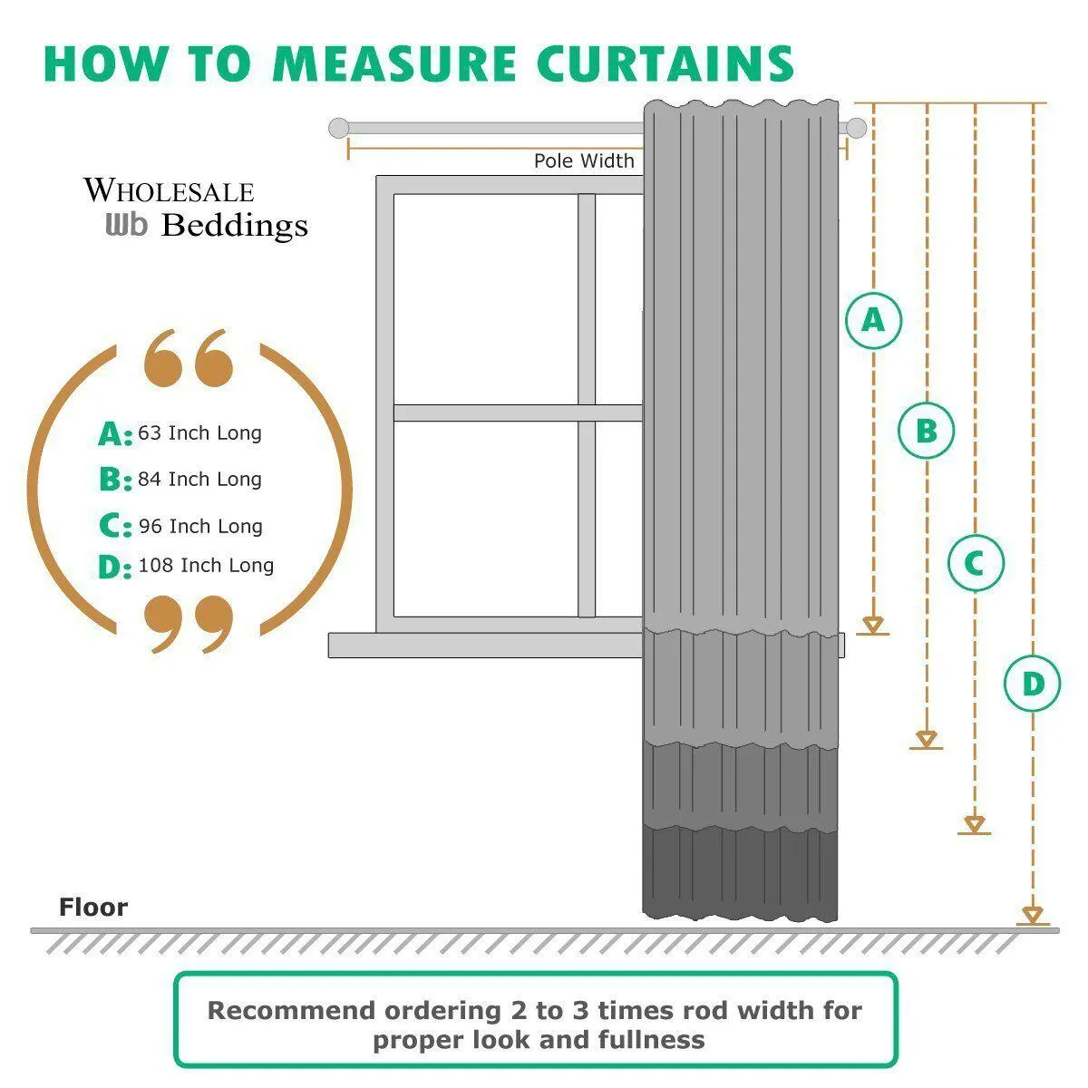 Gray Meridian Room-Darkening Thermal Insulated Curtain Pair (Set of 2 Panels)