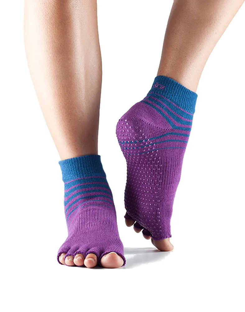 Half Toe Ankle Grip Socks