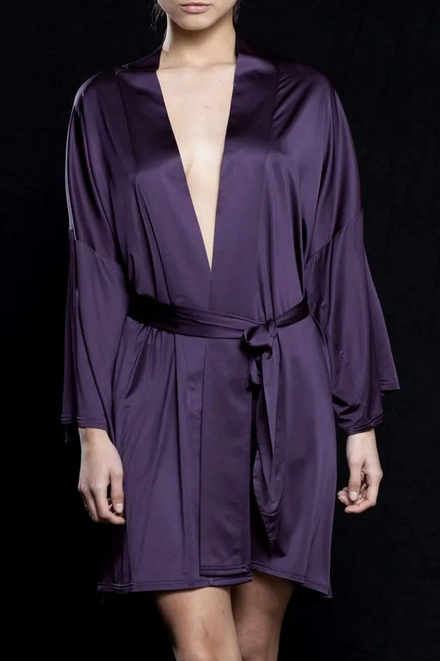 Kelly Kimono Classic - Plum