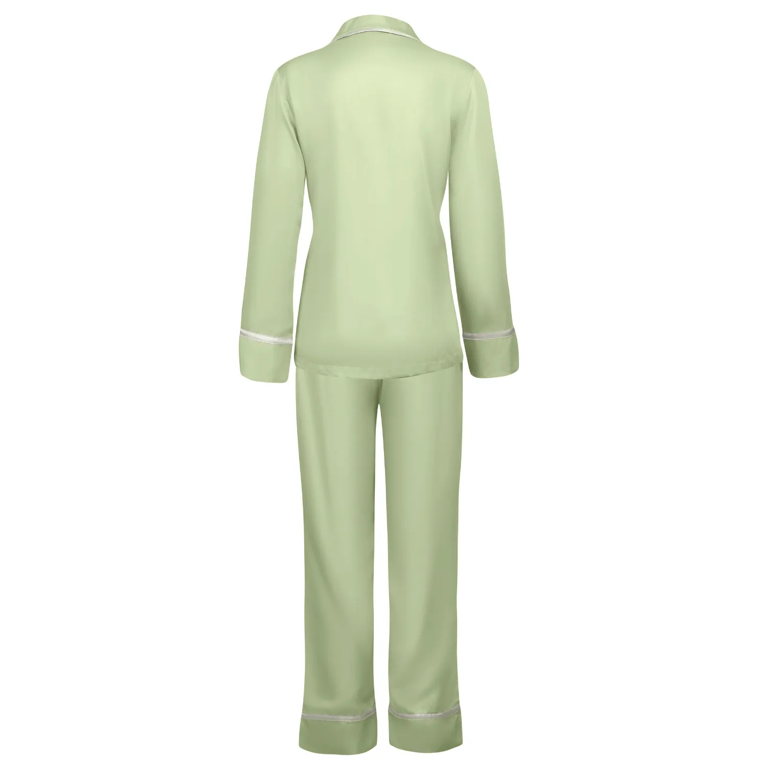 Ladies Satin Pajamas - Demeter