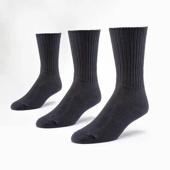 Maggie's Organics Cotton & Fair Trade Crew Socks - 3 Pack