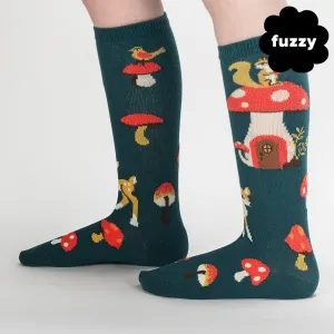 Shroom & Board Kid's Fuzzy Knee High Socks