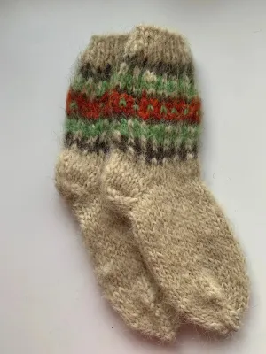 Socks Knitted Wool