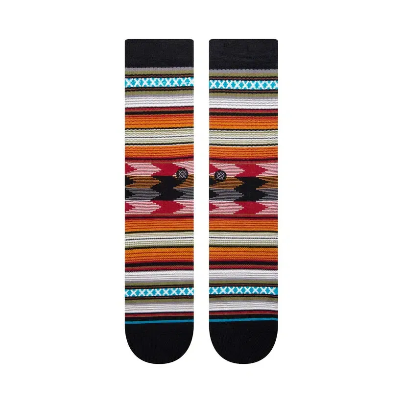 Stance Baron Crew Sock Black