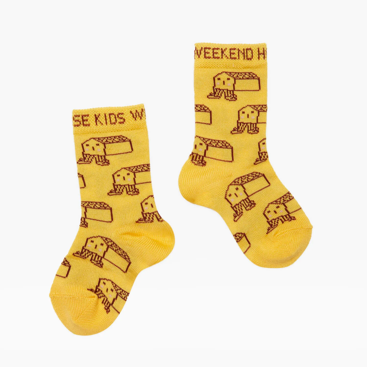 Yellow House Kid's Socks